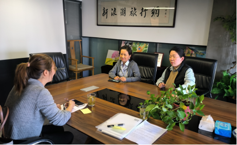 国际商学院赴新浪潮国际旅行社考察交流